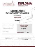 Diploma Nederlands Schoonmetselwerk (dagopleiding)